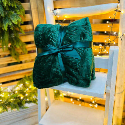 Manta Flanelada Verde – 150cm