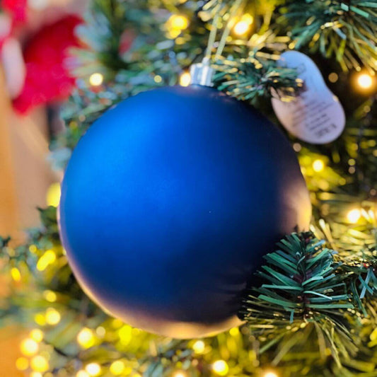 Bola Fosca Azul – 15cm