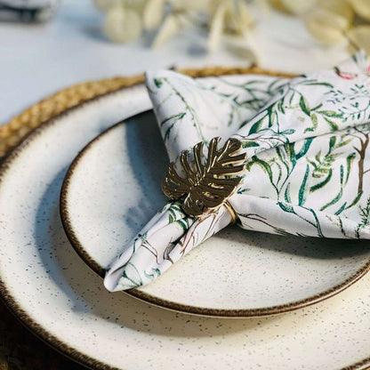 Kit 4 Guardanapos Home Pássaros - 40x40cm