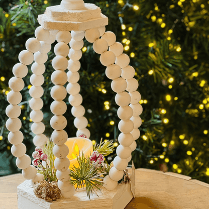 Lanterna Decorativa de Natal com LED – 33cm