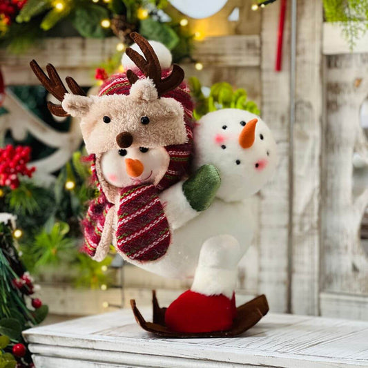 Boneco de Neve Natalino  - 38cm