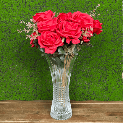 Vaso Cristal de Chumbo Queen 16x30cm