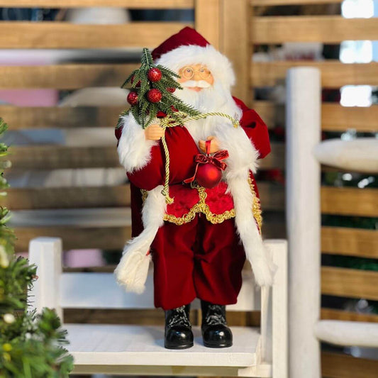 Papai Noel Clássico em Pé – 45cm