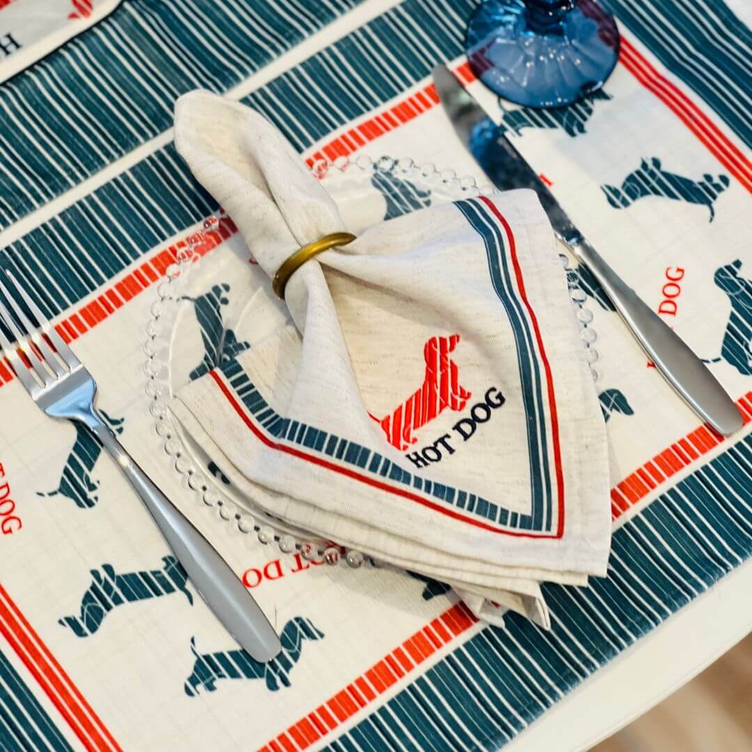 Jogo Americano Hot Dog - 48cmx30,5
