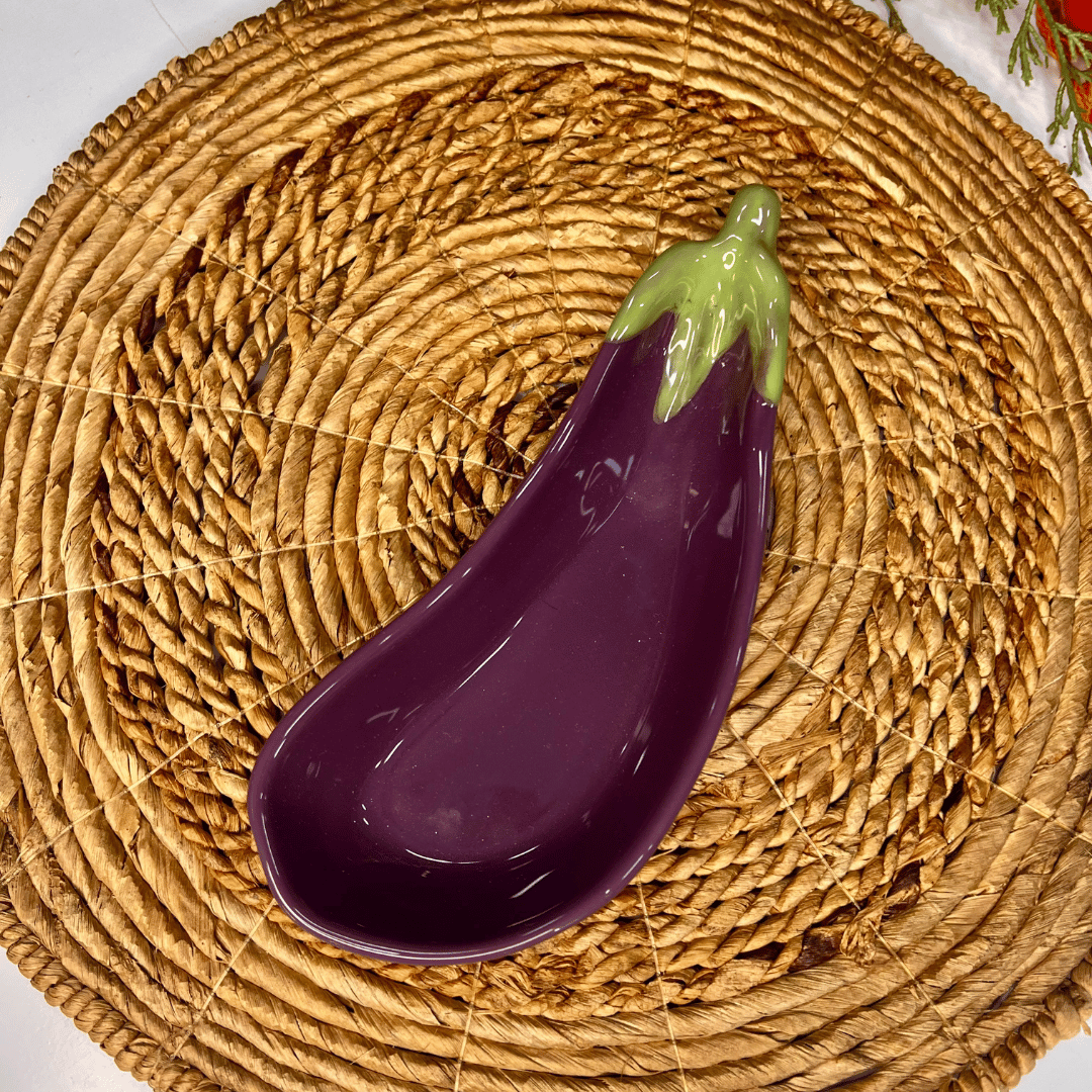 Bowl Beringela Seletta de Cerâmica 230ml - 4,5x24,5x9cm