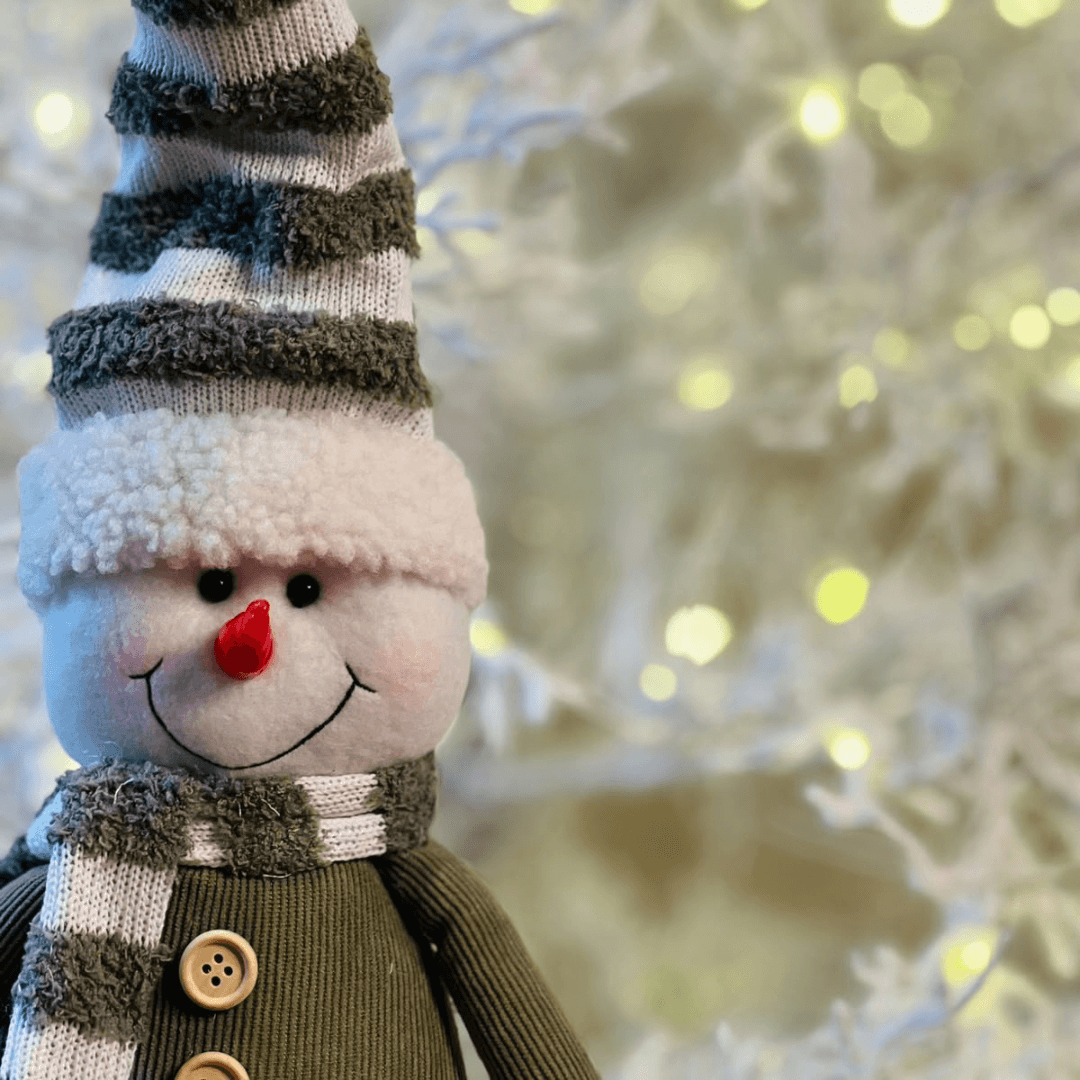 Boneco de Neve Sentado – 46 cm