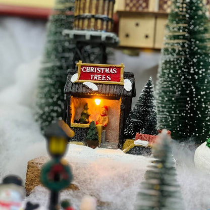 Loja Polir Natal Iluminada - 12cmx6x10