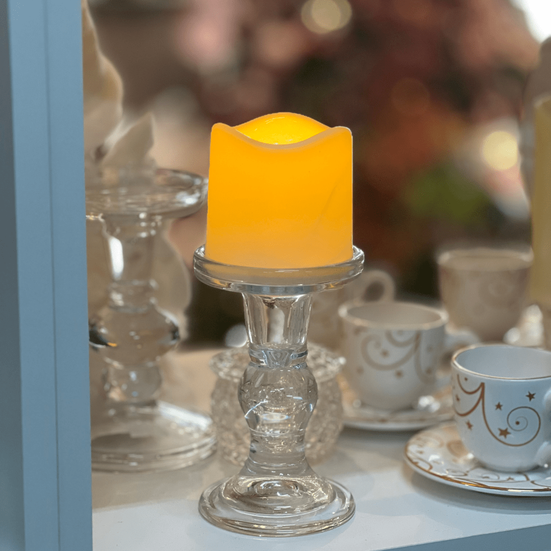 Vela de Led de Plástico 7,5cm