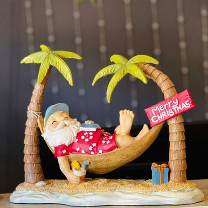 Papai Noel Decorativo em Resina – 35cm
