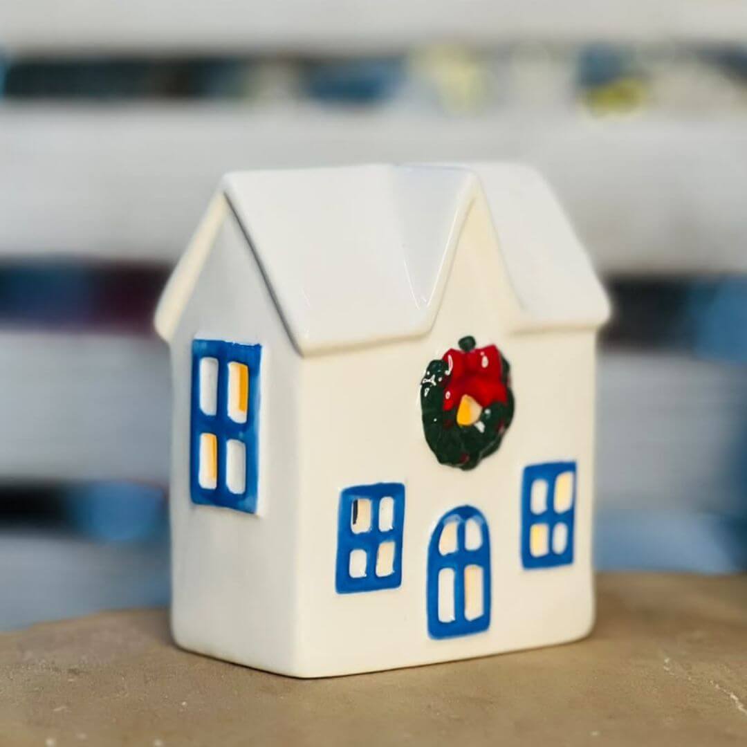 Porta Vela Casa Natal - 9x6x10cm