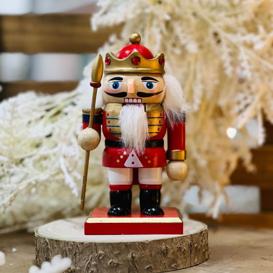Soldado Natalino Gordo em Madeira | 16cm
