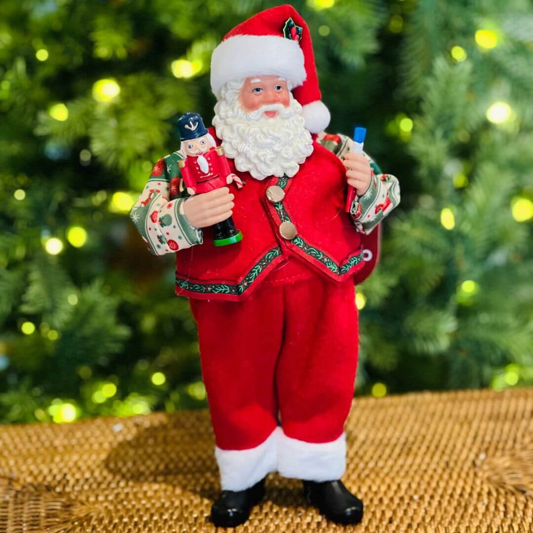 Papai Noel Pintor - 30cm