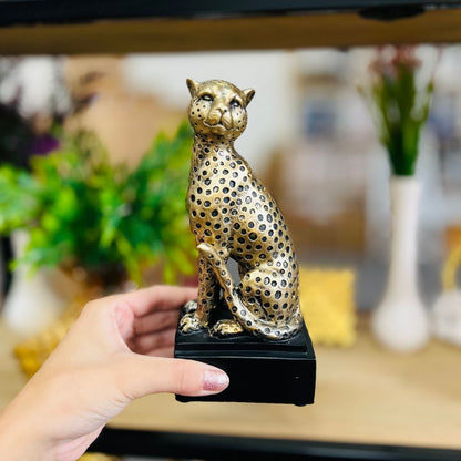 Escultura Em Resina Pantera - 19cm