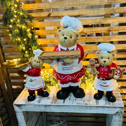 Urso Chef Decorativo – 60cm
