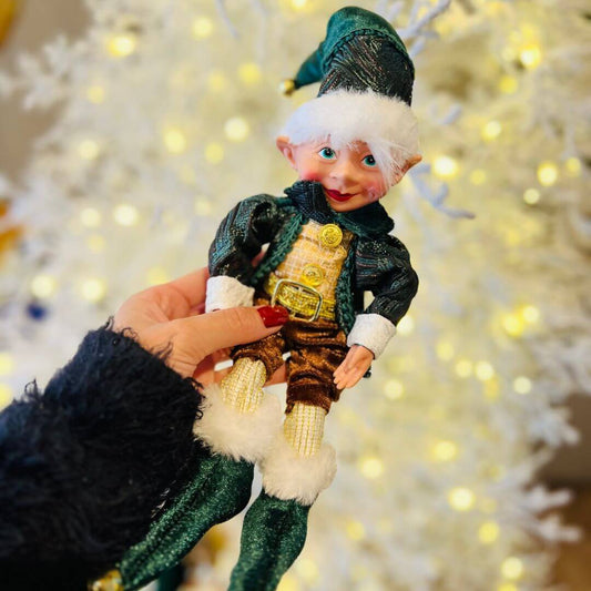 BONECO NATALINO ELFO - 30CM