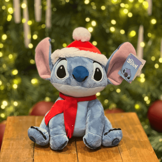 Stitch Natalino de Pelúcia 15cm