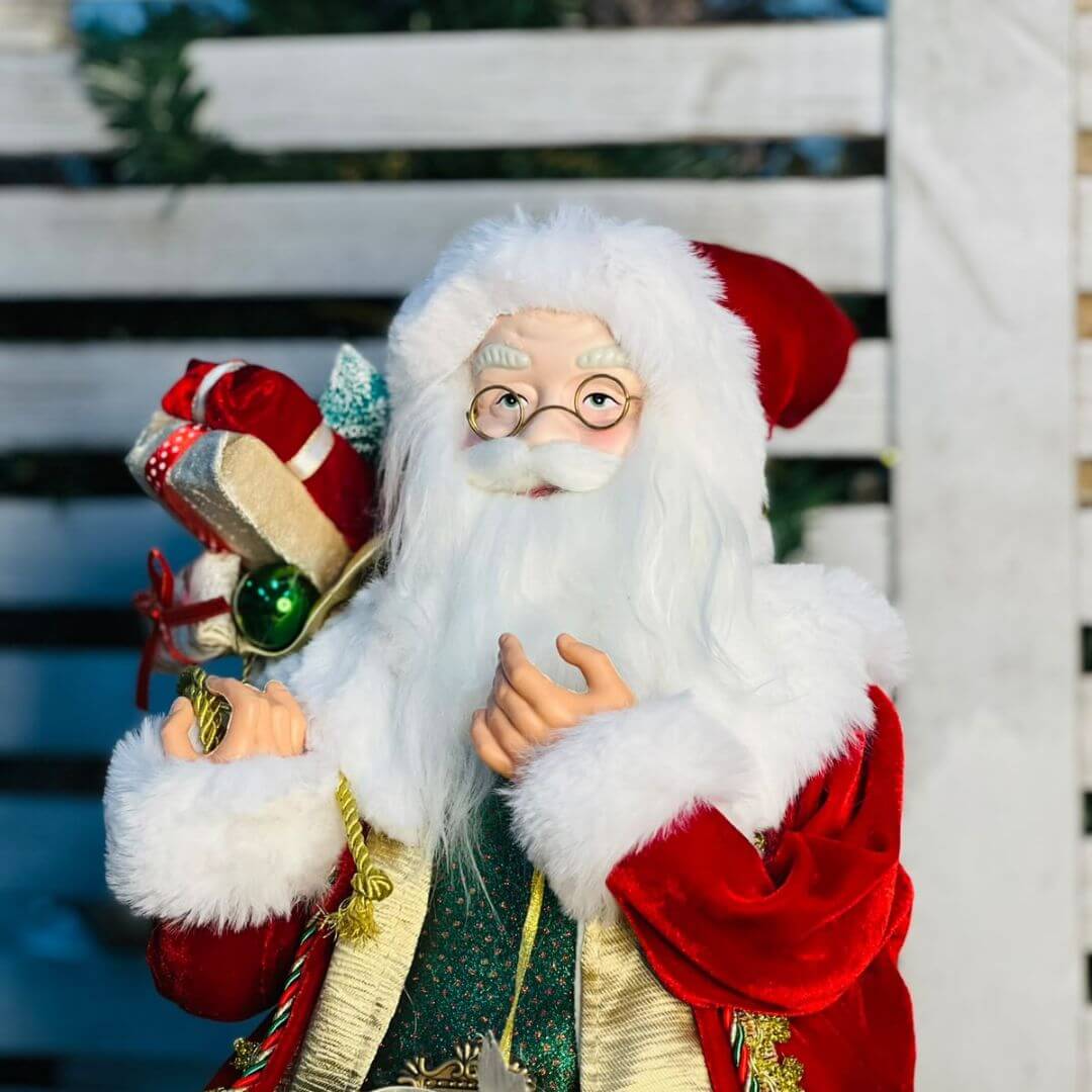 Papai Noel Natal Sentado-  45cm