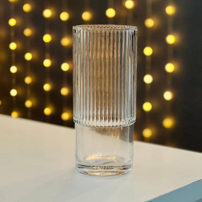 Vaso de Vidro Transparente – 20cm