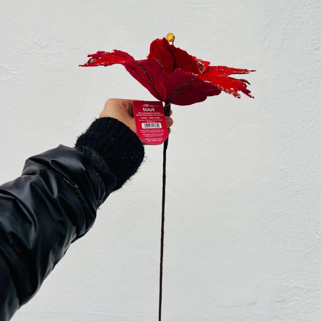 Bico de Papagaio em Tecido – 30cm