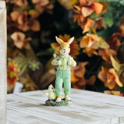 Coelho Decorativo de Resina 37cm