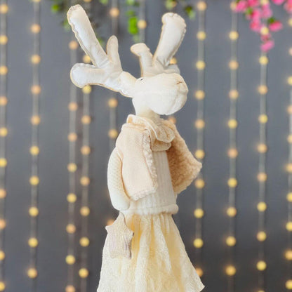 Decoração Rena Em Pe - 63cm