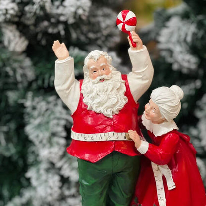 Enfeite Decorativo Cintura do Noel em Resina – 30,5 x 20cm 