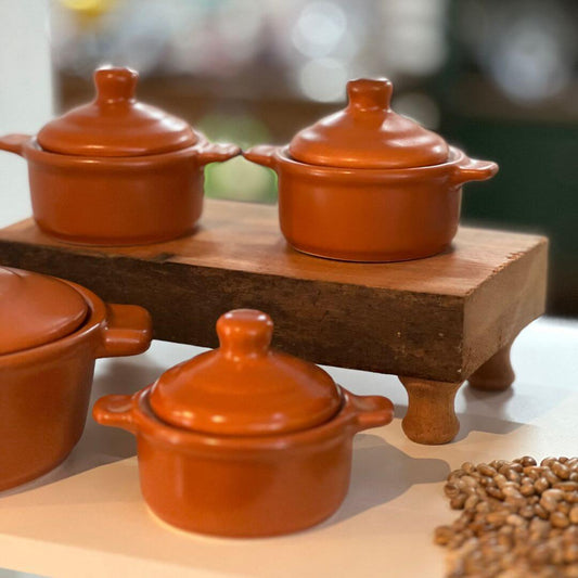 Caçarola Mini Caramelo Fosco - 10cm