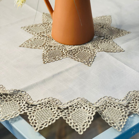Toalha de Mesa Redonda - 85cm (Gr-27d726)