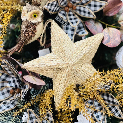 Enfeite Decorativo Estrela de Pendurar - 29cm