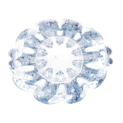 Vaso de Vidro Italy Azul 15x12x12,5cm