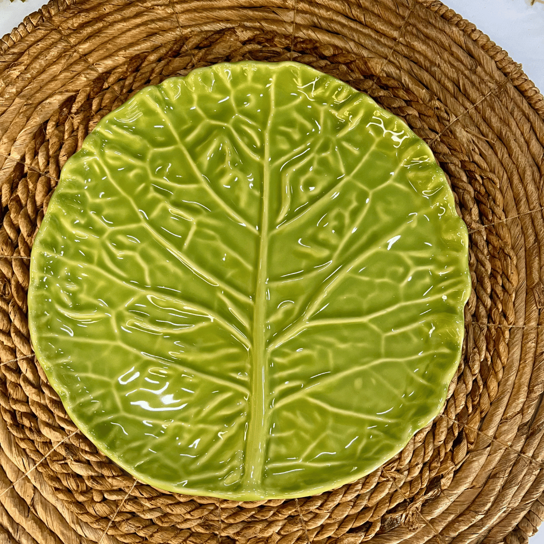 Travessa Repolho Seletta de Cerâmica 2,5x23,5cm