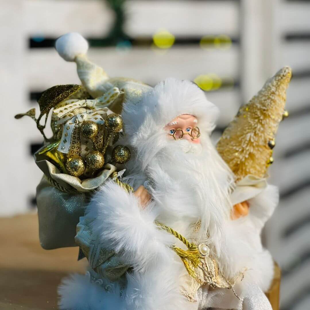 Papai Noel Natal Sentado - 30cm