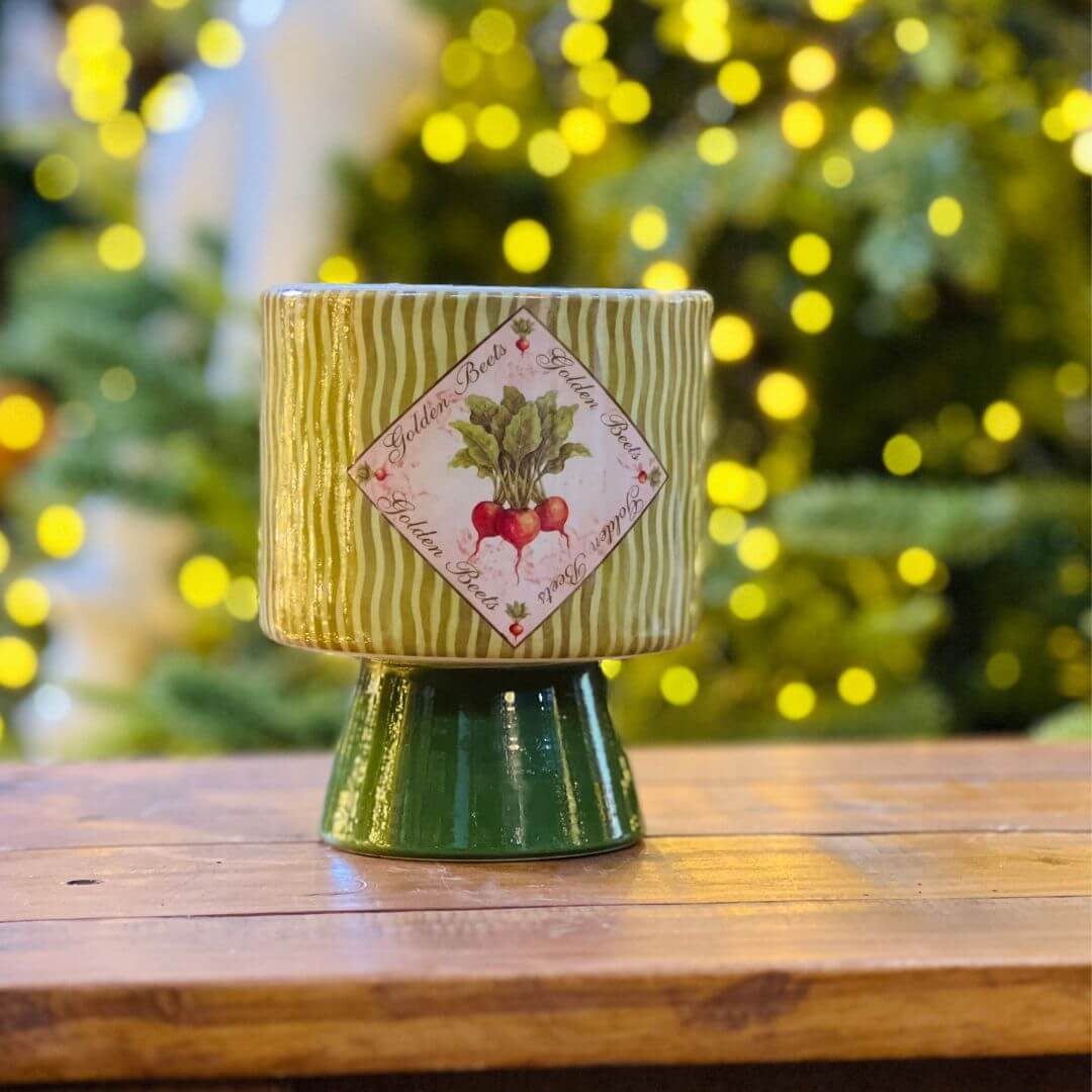 Cachepot Beterraba -  11x11x13,5cm