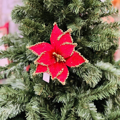 Haste Bico de Papagaio Natal Aveludado – 18cm