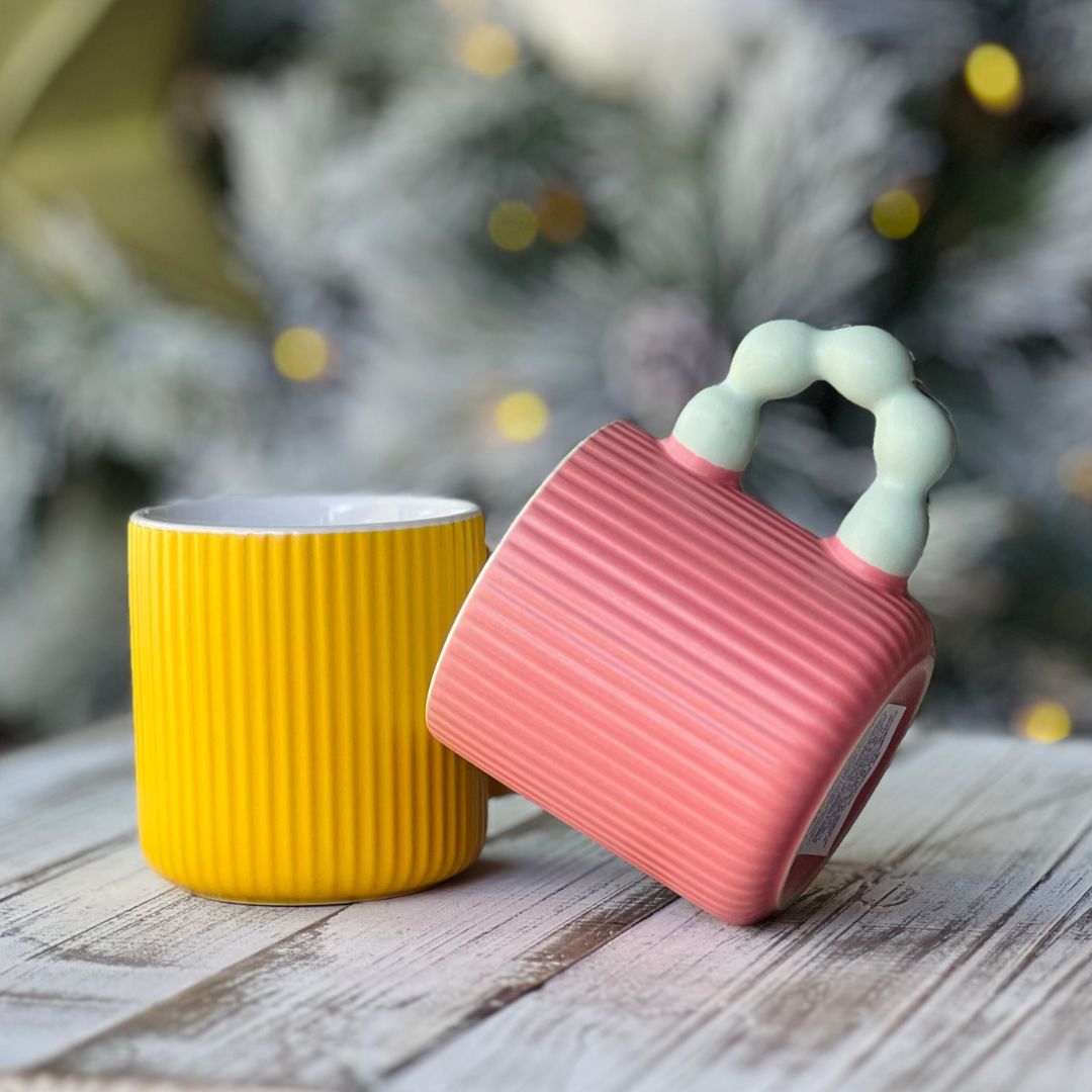 Caneca Bubble Amarela - 360ml