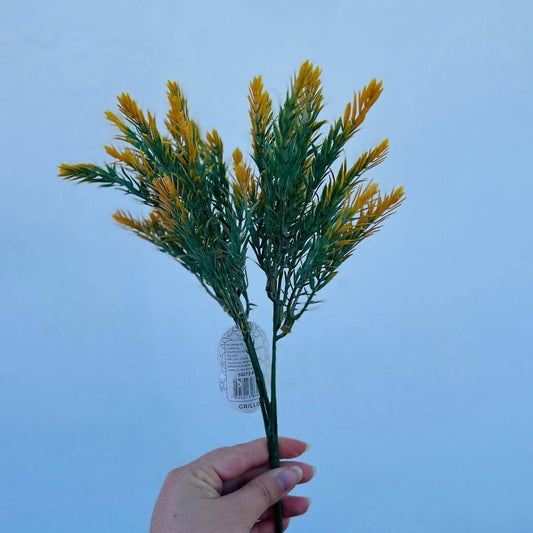 Buquê de Grama X5 Laranja - 30cm