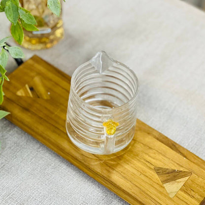 Leiteira de Cristal Little Bee - 300ml