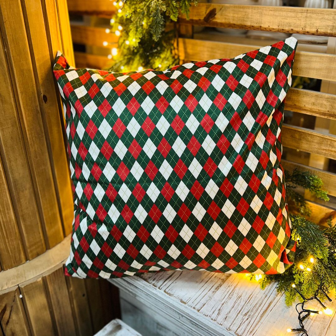 Capa de Almofada Luxor Natal Argyle | 50 x 50 cm