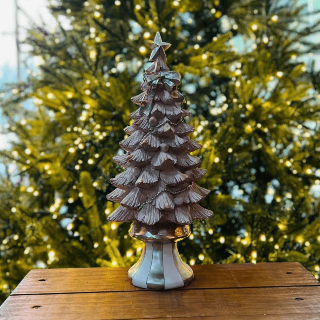 Árvore de Natal com Laço - 32,5cm