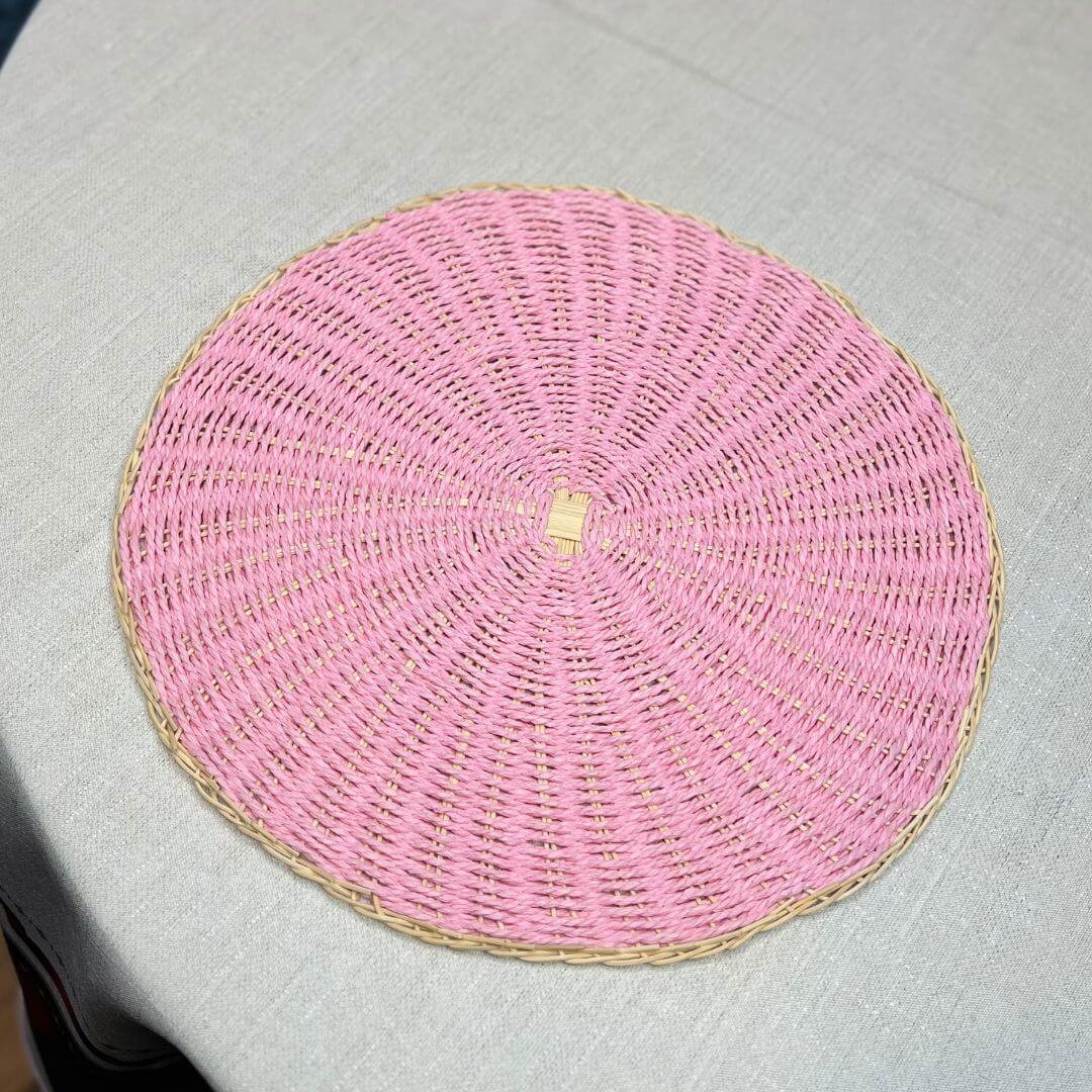 Lugar Americano Rosa – 38cm