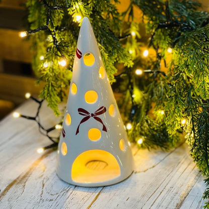 Árvore Porta-Vela Pequena Charlotte Cereja – 18cm