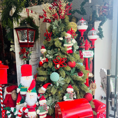 Arvore Natalina Eletrica - Colorado - 210 Cm - 1147 Galhos
