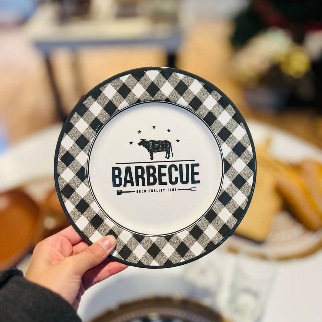Prato Sobremesa Barbecue - 20cm