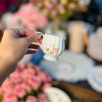 Xícara de Café Com Pires Relevado Vó Dulce - 100ml