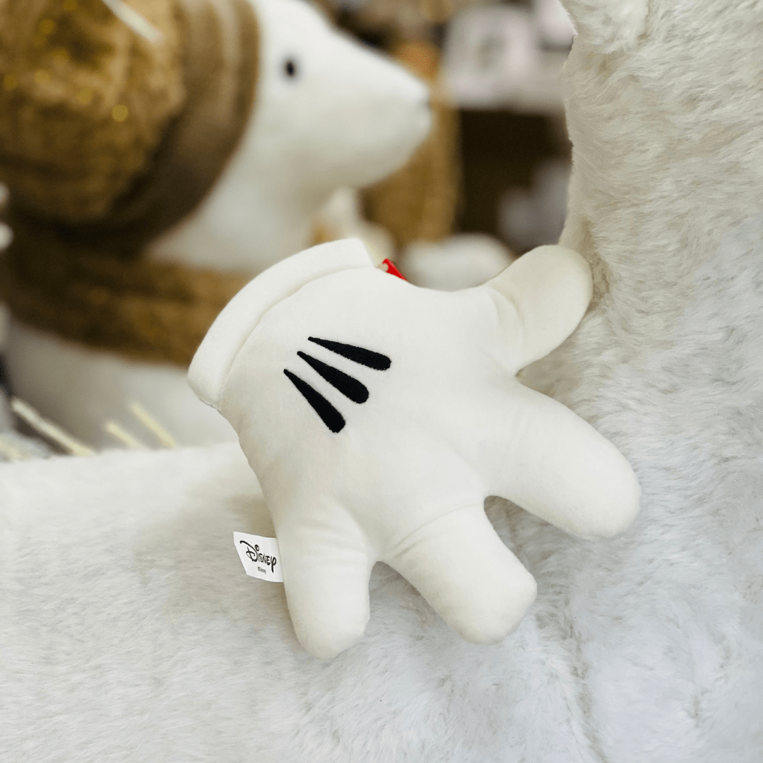 Mãozinha Mickey de Pelúcia 25cm