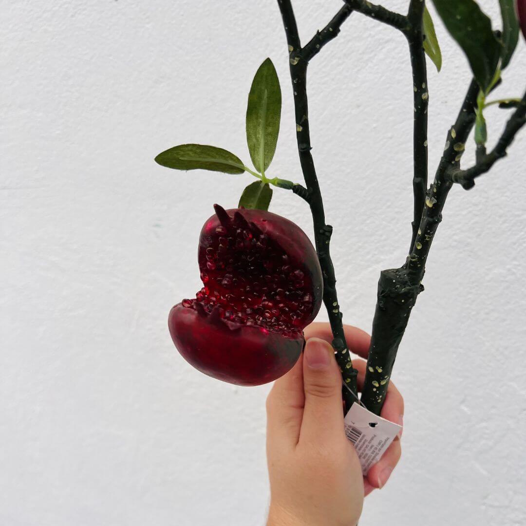 Galho Decorativo Romã – 90cm