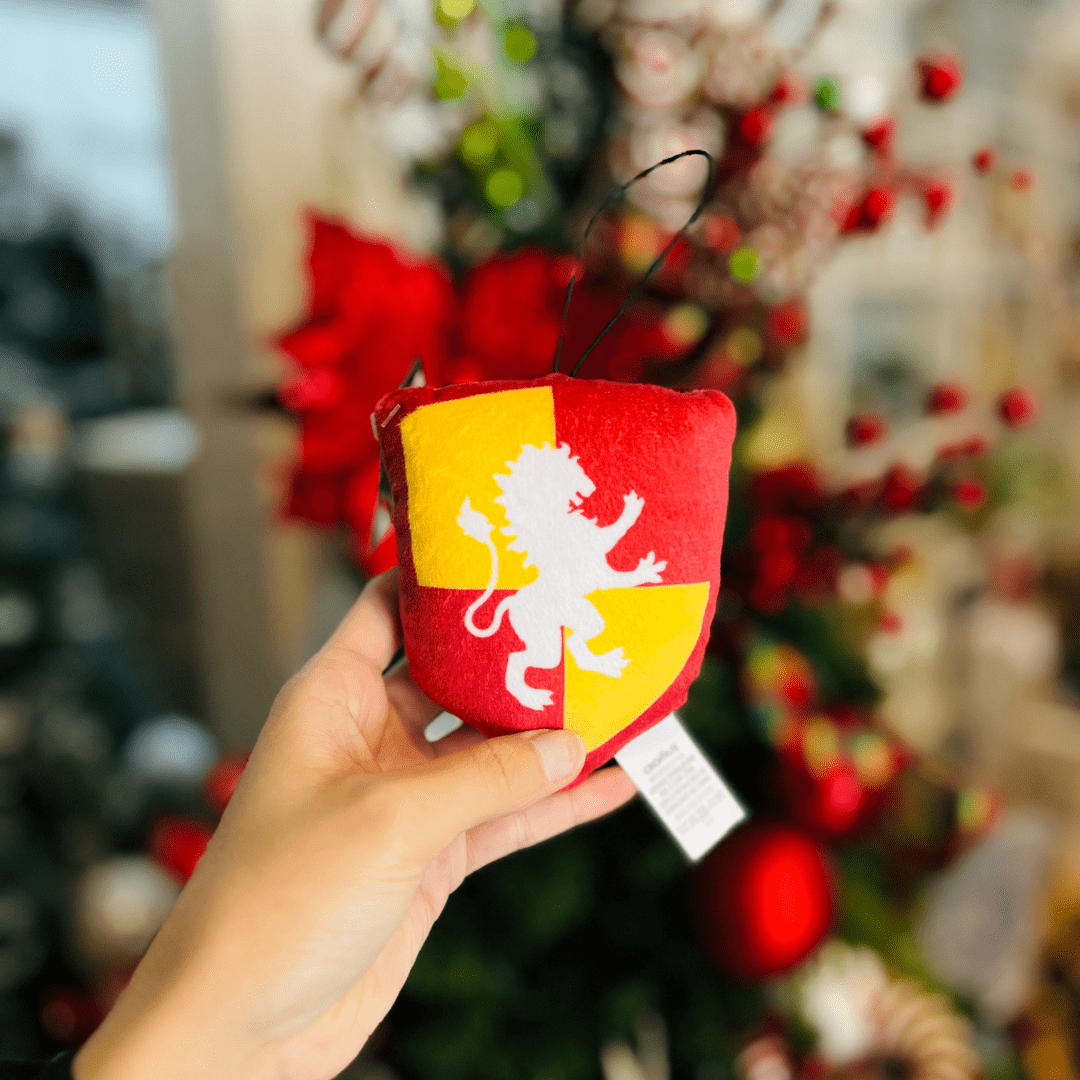 Enfeite Brasão Grifinória 10cm - Harry Potter