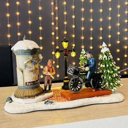 Cenário Vila Com LED - 22cm