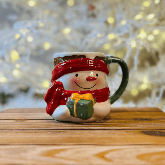 Caneca de Natal Boneco de Neve – 12cm