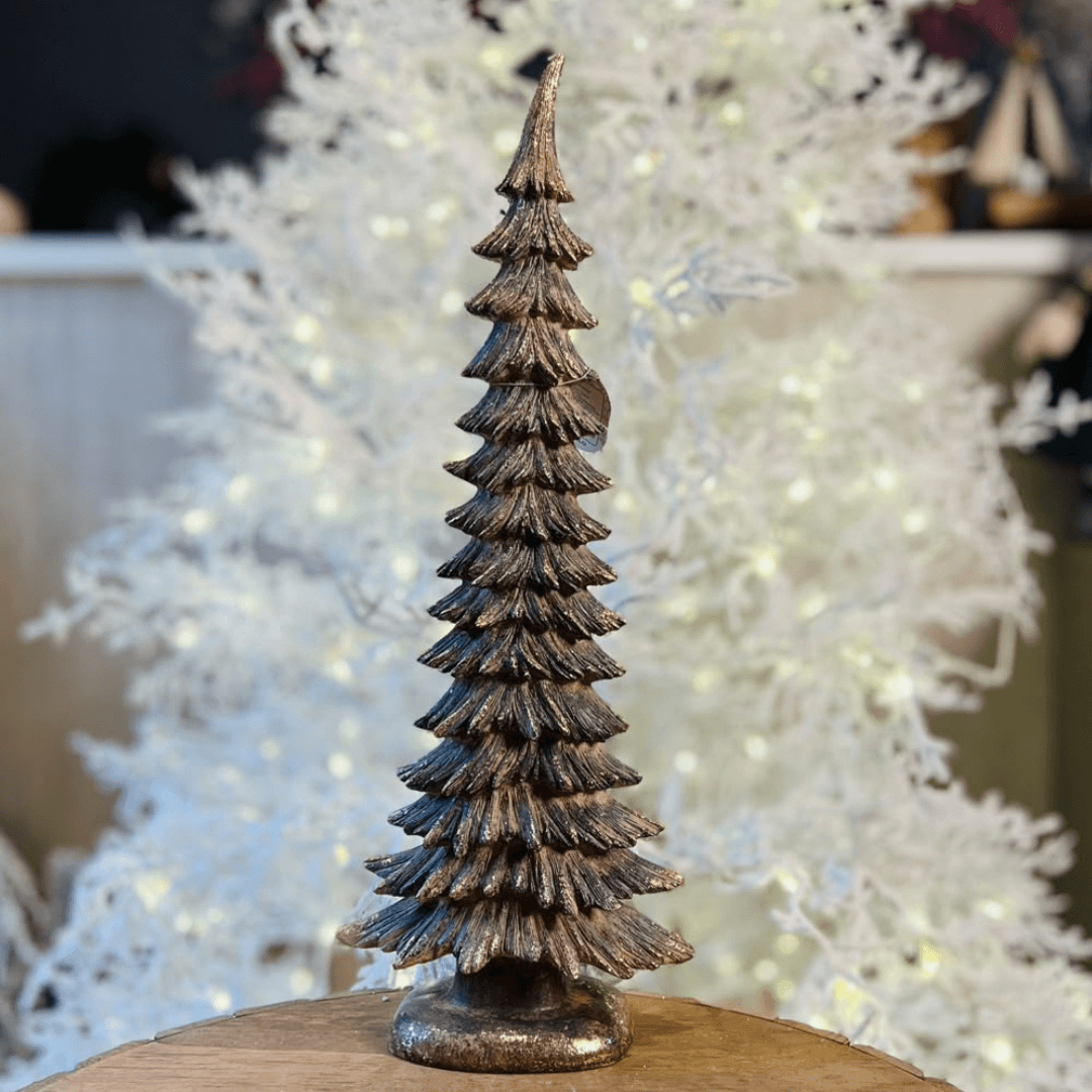 Mini Árvore de Natal Dourada - 53 cm